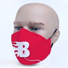 "B" Alphabetic Printed Customised Face Mask Best For Gifting, Birthday Gifts 