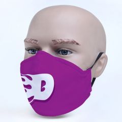 "D" Alphabetic Printed Customised Face Mask Best For Gifting, Birthday Gifts 