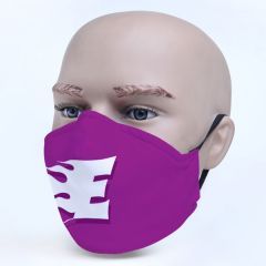 "E" Alphabetic Printed Customised Face Mask Best For Gifting, Birthday Gifts 