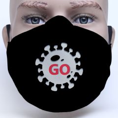 Go Corona Theme Designed Personalised Face Mask Best Gifts for Kids, Men and Women