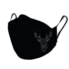 Digital Printed Reusable Custom Face Mask with Nose Clip