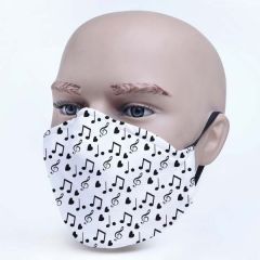 Music Signs Printed Face Mask Design Best Face Mask for Kids Men and Women