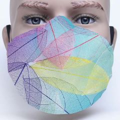 3 Layer Outer layer - Dotted polyester, Middle layer - Non-woven and Innermost layer - Super soft polyester Face Mask
