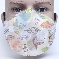 Customised Face Mask Digital Printed With Ear Loops and Soft Fabric Material