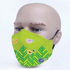 Stylish and Fashion Digital Printed Customised Face Mask for Youngsters Boys Gift