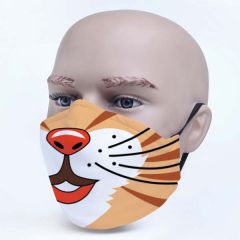 Animal Face Printed Face Mask Trending Face Mask Design Gifts for Kids Men and Women