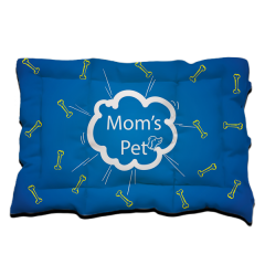 "Mom's Pet" Text Printed Pet Mat Best For Pet Gifts 