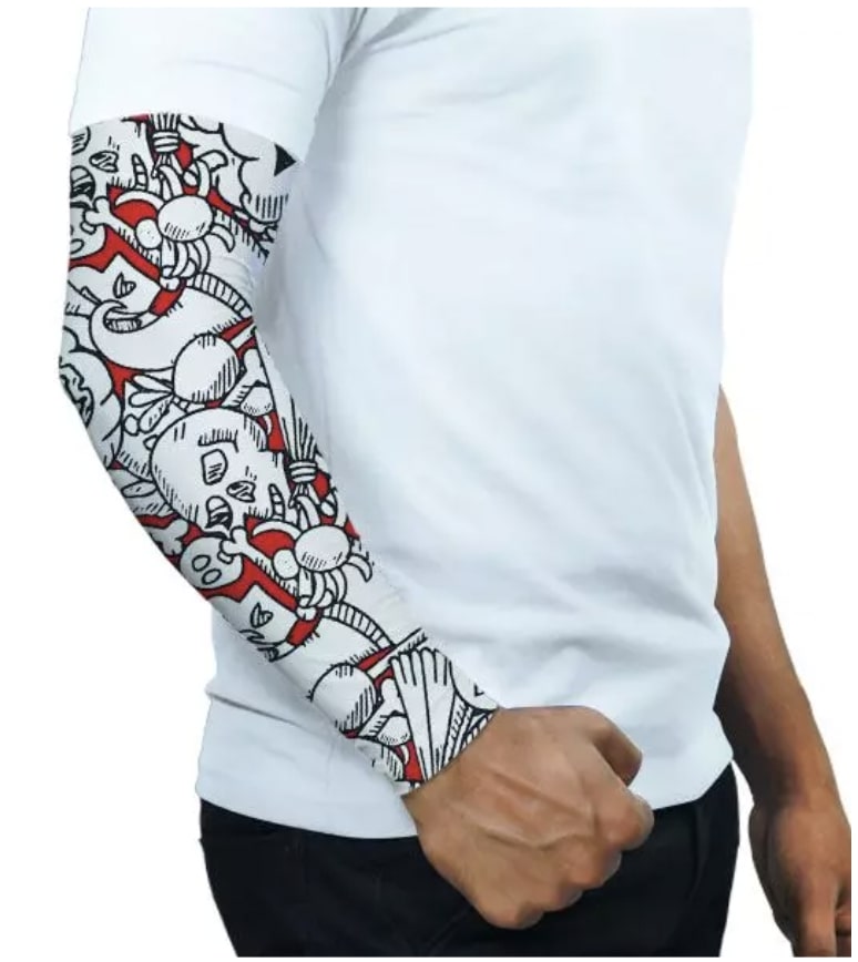 Arm Sleeve - Custom Printed - Price 445 Rs