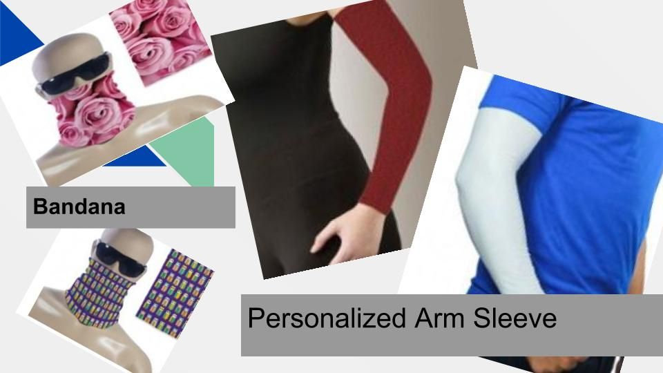 Personalized Arm Sleeve & Bandana to Gift friend