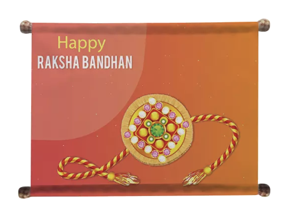 Raksha Bandhan Scroll Gift