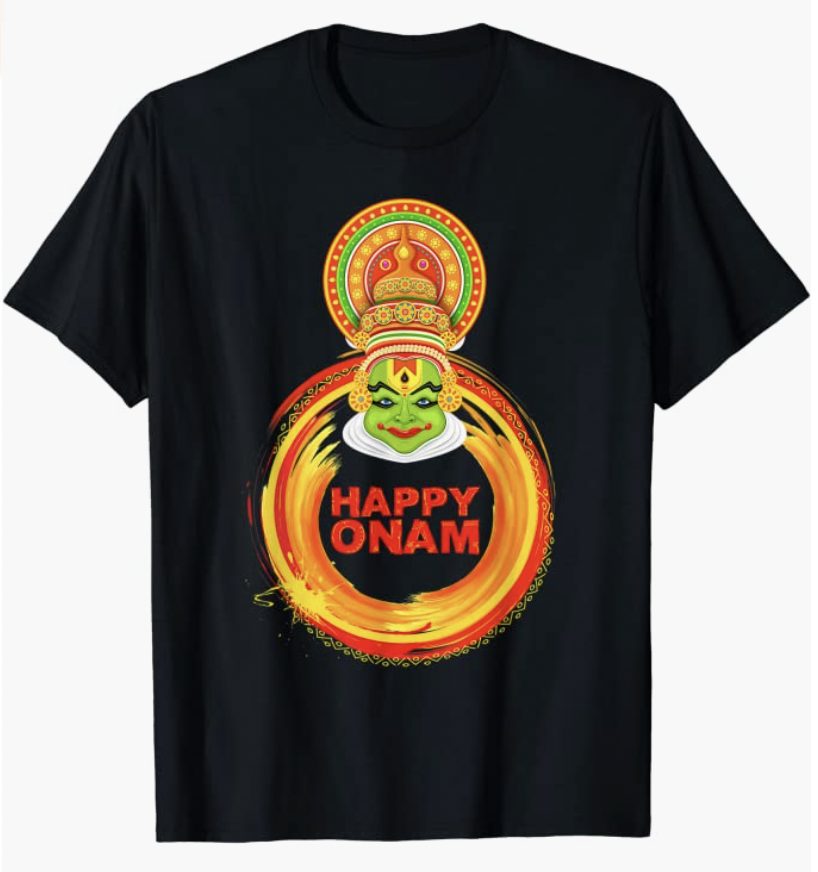 Onam Special Printed Customised T-Shirt for Boys and Girls