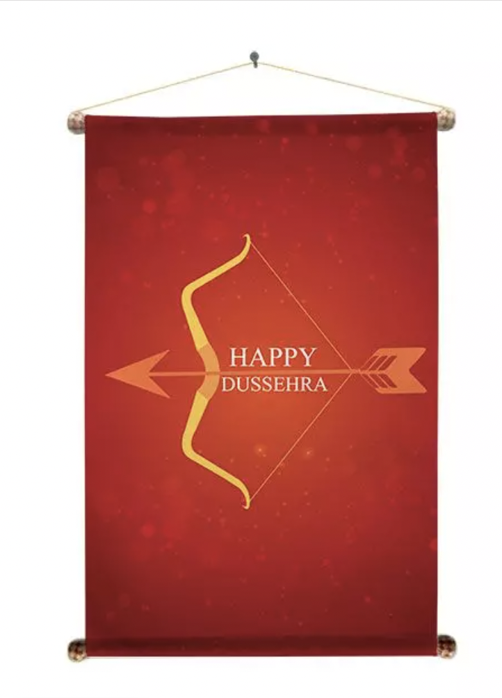 Wall hanging - The best way to communicate the Dusshera wishes