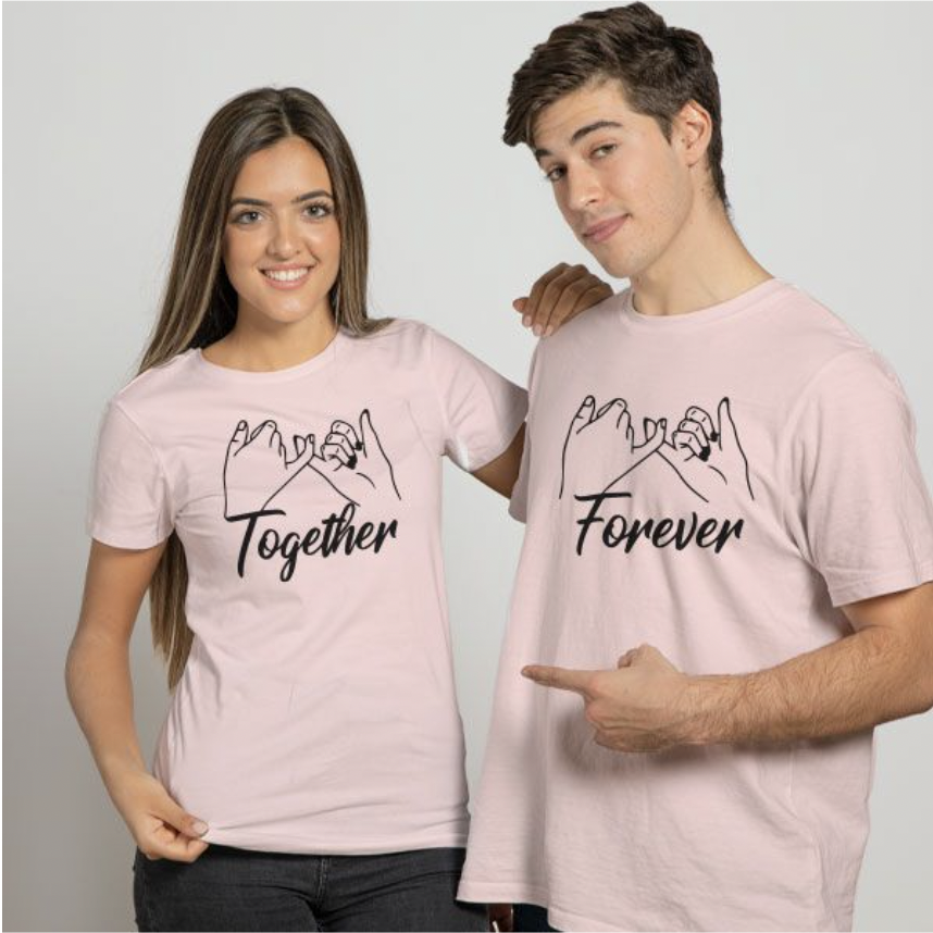Together Forever Couple T-Shirts